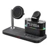 5-in-1 Magnetic Wireless Charger Stand with Fast USB-C PD Power TYPE-C Black Tidesmit