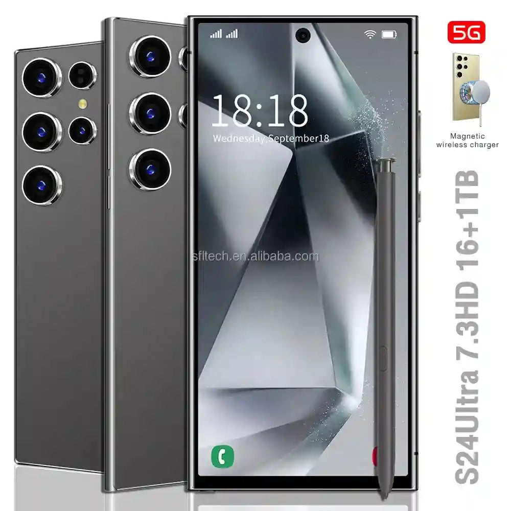 Samsung Galaxy S24 Ultra 5G 1TB - Unlocked Dual SIM Android Smartphone Tidesmit