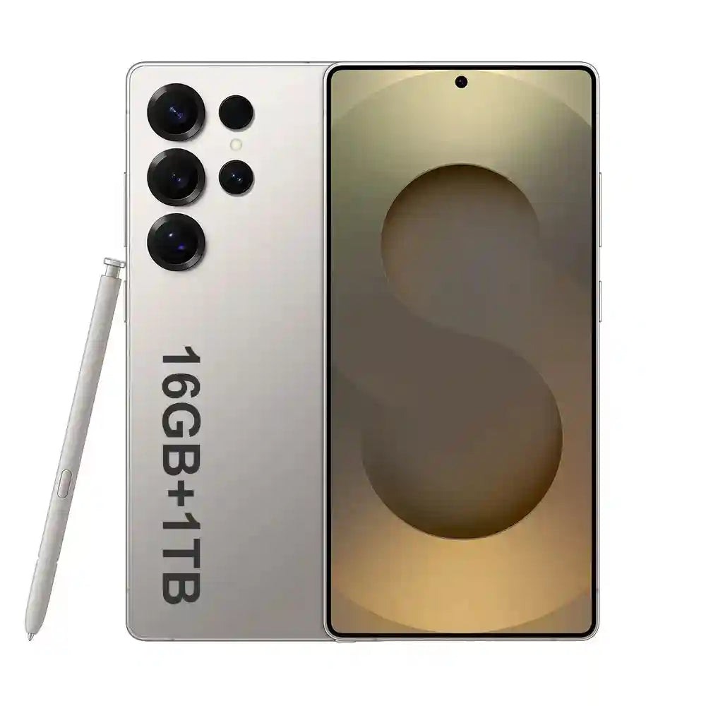 S25 Pro Max 5G Smartphone 16GB RAM 1TB Storage - White Silver 16g 1TB Tidesmit