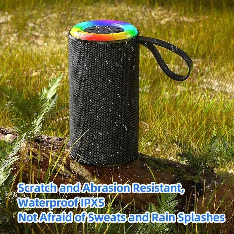 Portable Bluetooth Speaker with RGB LED and Deep Bass Subwoofer My Store
