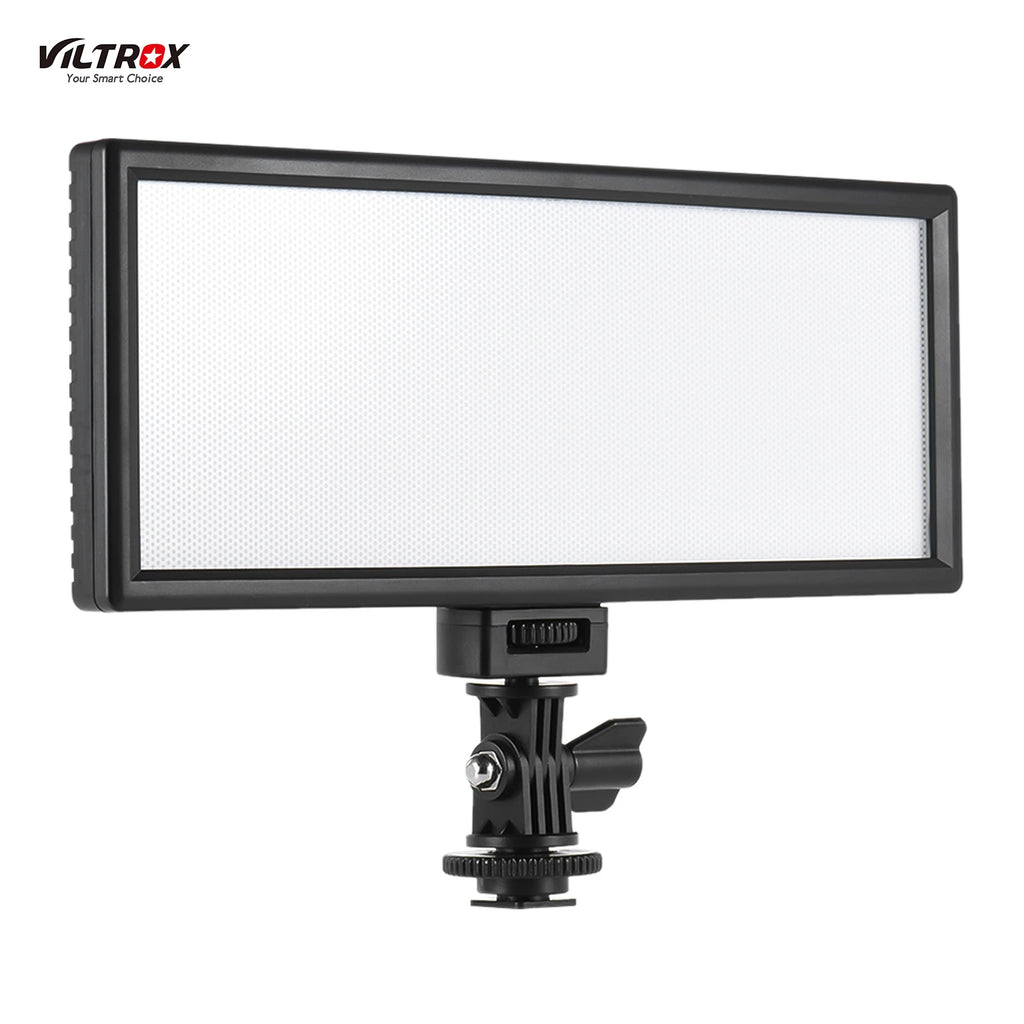 LED Video Light for DSLR Camera - Portable Studio Panel by Tidesmit L132T Light Tidesmit