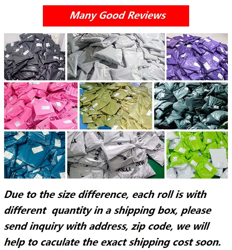 Recycled Plastic Mailer Envelope Packaging Poly Shipping Mailing Package Bag for Clothing Garment Cloth Parcel