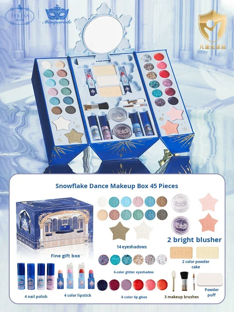 Childrens Makeup Set: Non-Toxic Professional Makeup Kit by Tidesmit Professional Makeup Kits Tidesmit
