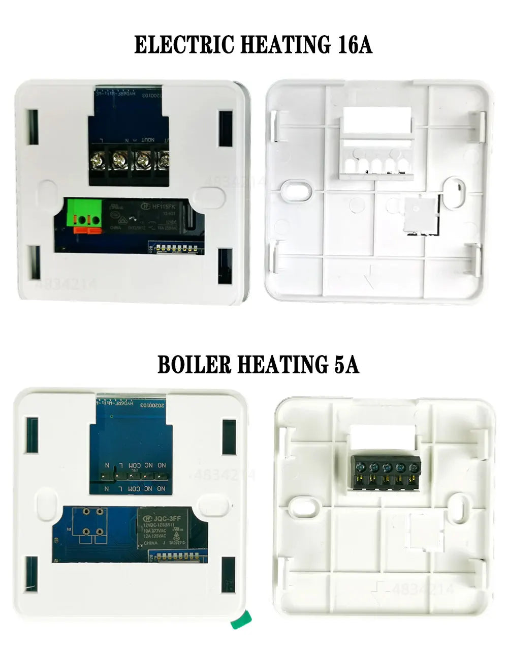 Wireless WIFI RF Thermostat 6 Sub-Chamber Hub Controller Central for Heat Mat/Underfloor Heating/Thermostatic Valves/Gas Boiler
