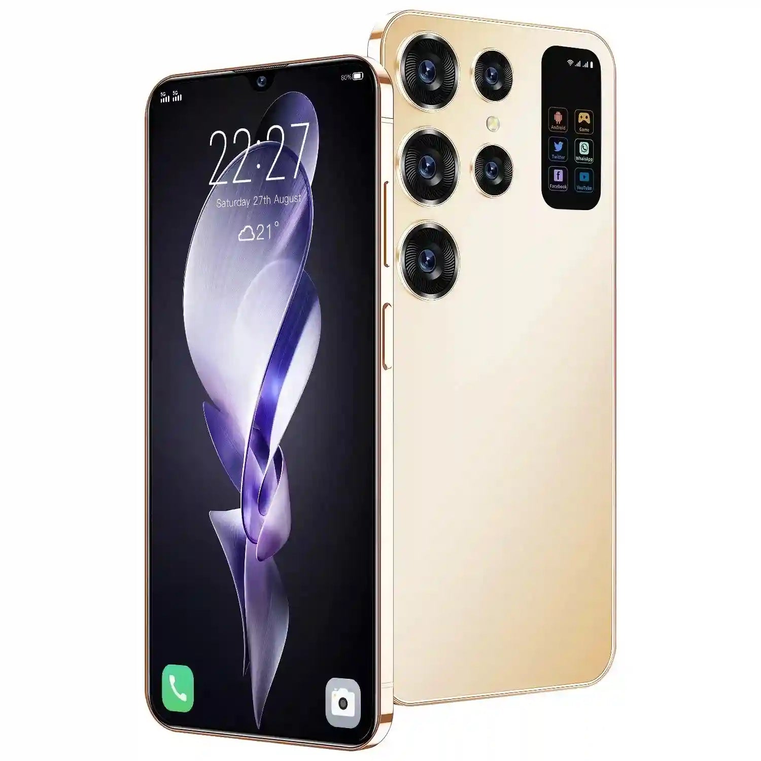 Tidesmit 5G Smartphone, 1TB Storage, 16GB RAM, 108MP Camera Tidesmit