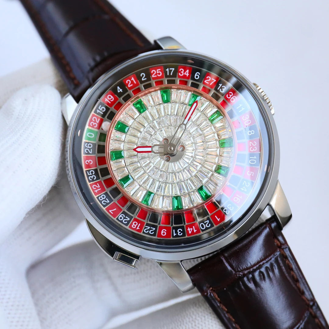 High Quality Luxury Watches with diamond Detailed Dials Precise Timing Mechanical Watches Suitable for Casual Wear Men's Watches