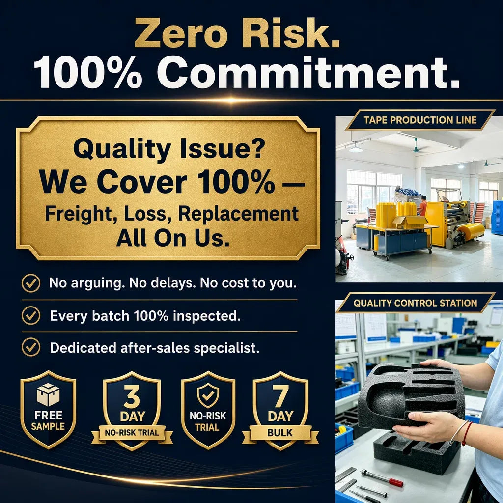 Packaging tape production line with tape rolls and quality-control station