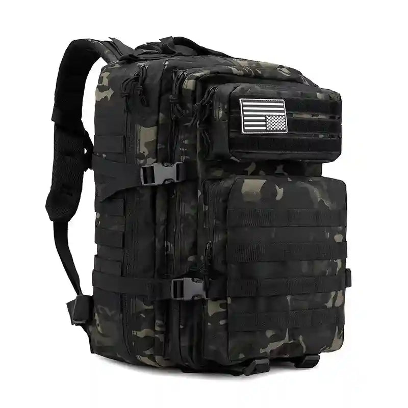 45L Tactical Waterproof Backpack - Durable Gym and Trekking Bag Tidesmit