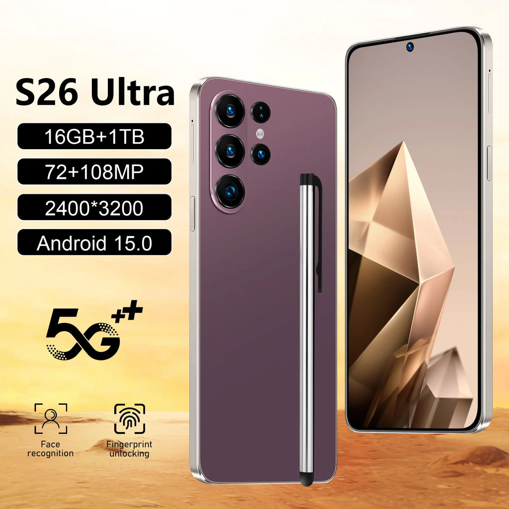 Unlocked 5G Smartphone: 7.3-inch OLED, 16GB RAM, 1TB Storage Tidesmit