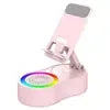 Portable Charger with Bluetooth Speaker and Phone Holder - Tidesmit 16*8.5*4cm Pink Tidesmit