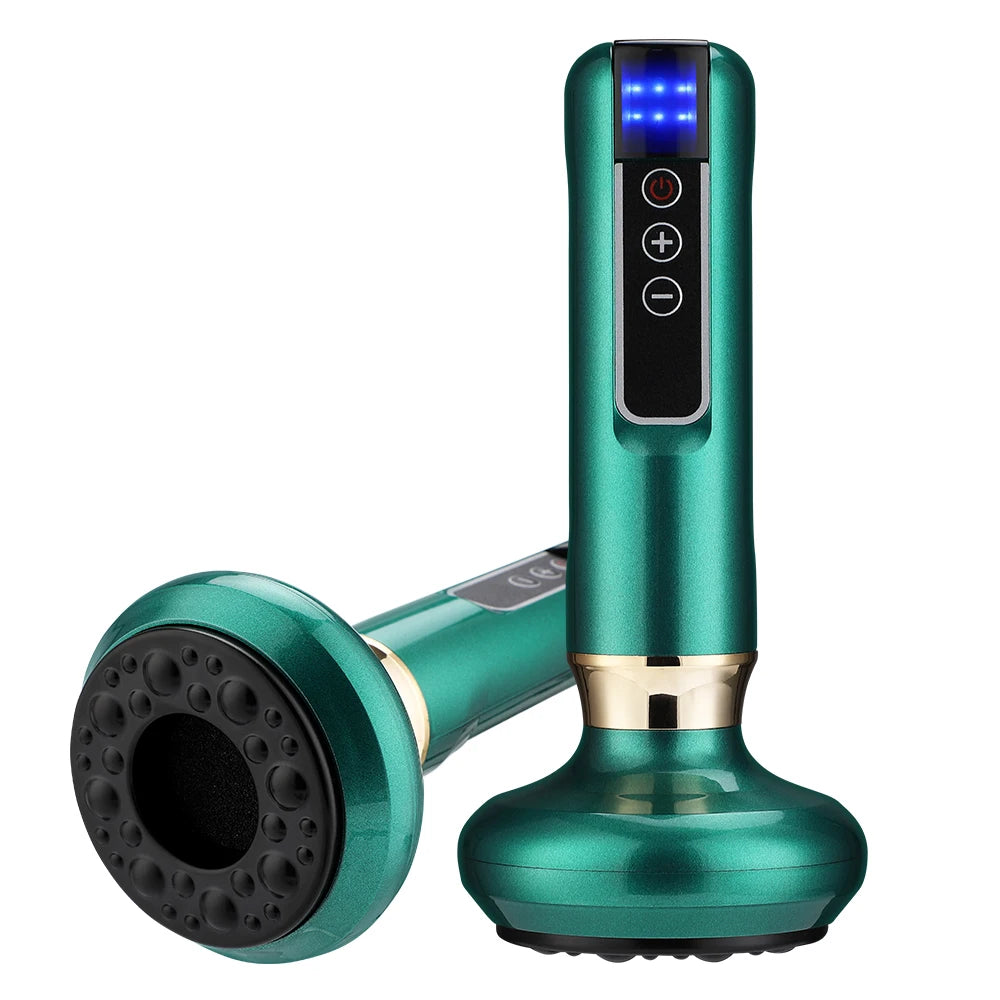Electric Cupping Massager with Infrared Heat - 12 Gear Muscle Relief Body Shaping Massage Equipment Tidesmit