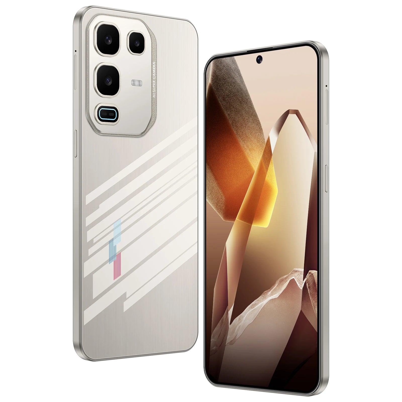 Note 50 Pro 5G Smartphone 16GB RAM 1TB Storage - Dual SIM Unlocked Silver 16g 1TB Tidesmit