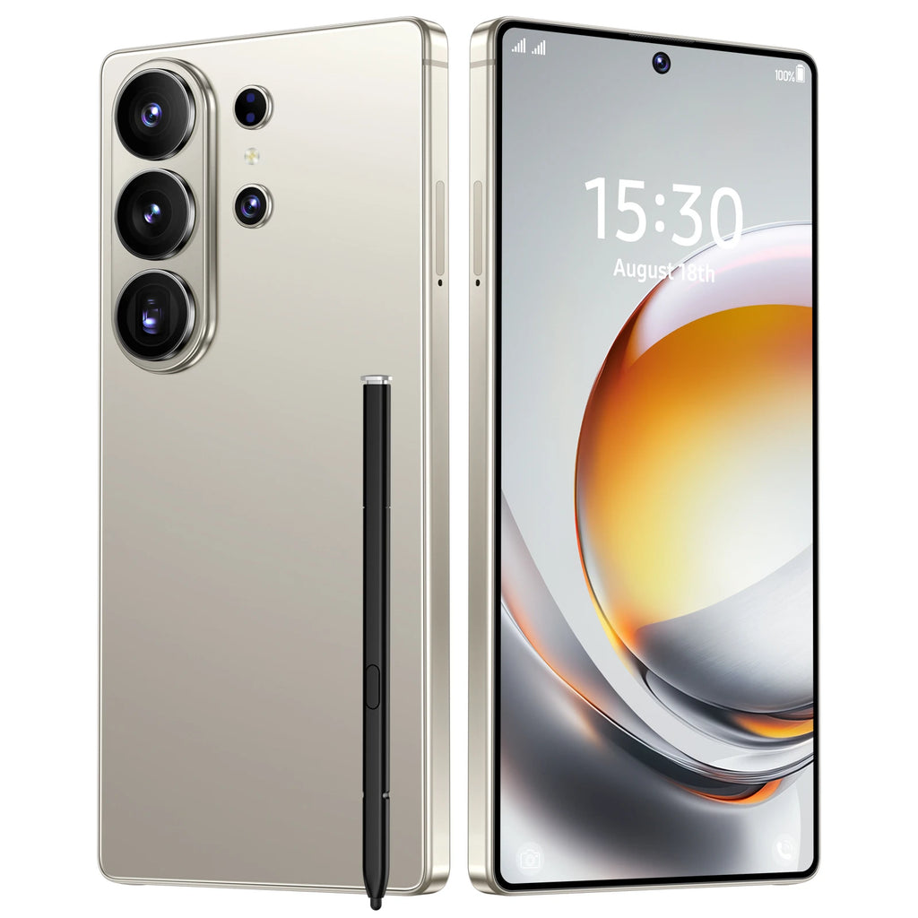 22G+2TB 2026 New Deca Core 5G Smart Phone S26 Ultra Big Screen 7.3 Inch Global CDMA LTE Dual-SIM Dual-standby Built-in Pen 48MP