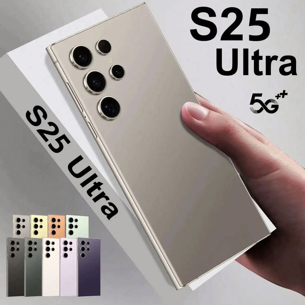 Fast Ship Original S25 Ultra AI Unlocked Cell Phone 7.3inch Screen 16GB+1TB Dual Sim Android13 Google AI 5G Smart Mobile Phones