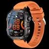 Pro Smartwatch Fitness Tracker with Bluetooth Calling - Model QX12 Orange QX12 My Store
