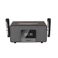 Wireless Karaoke Speaker with Dual Mics and Premium Wood Cabinet Wood 3" My Store