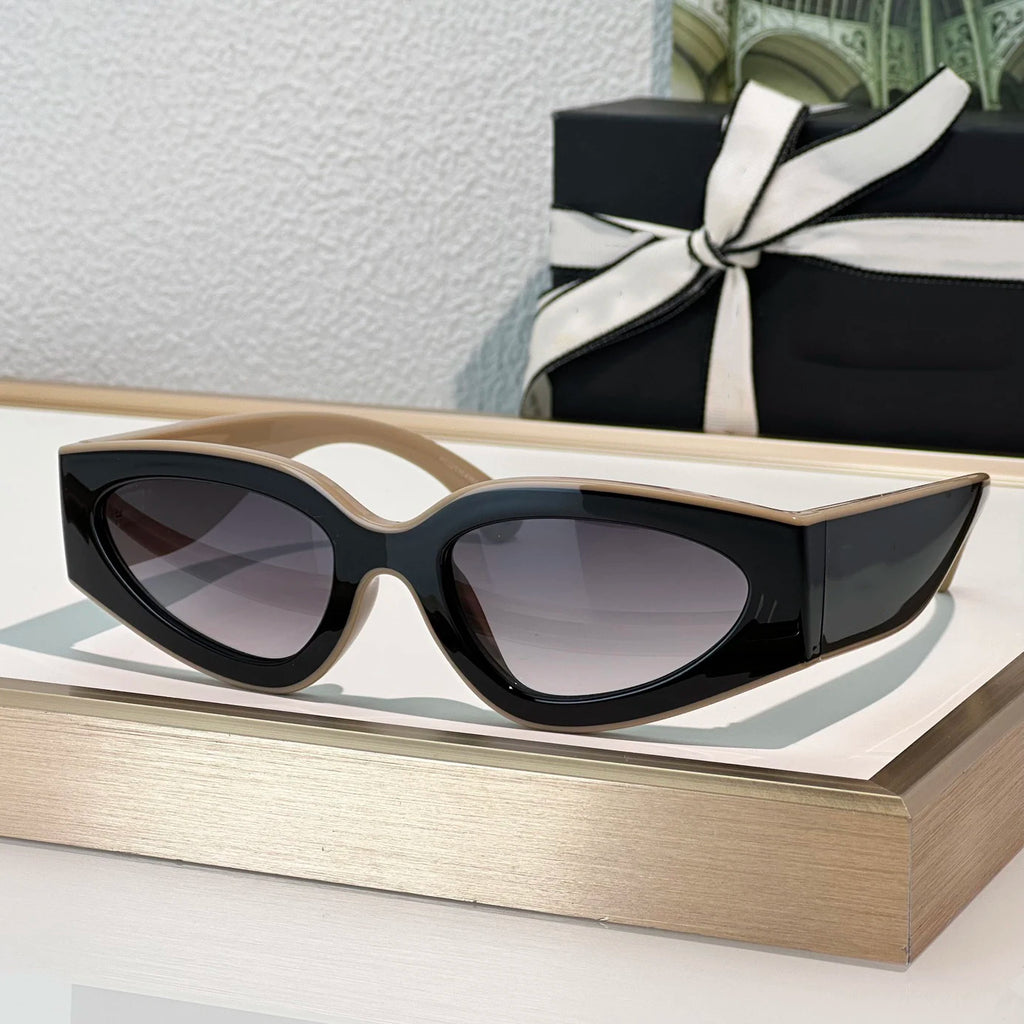 2026 Unisex Fashion Designer cat Eye  Sunglasses UV400  High-quality and Comfortable Suitable for Beach Vacations Luxury Glasses