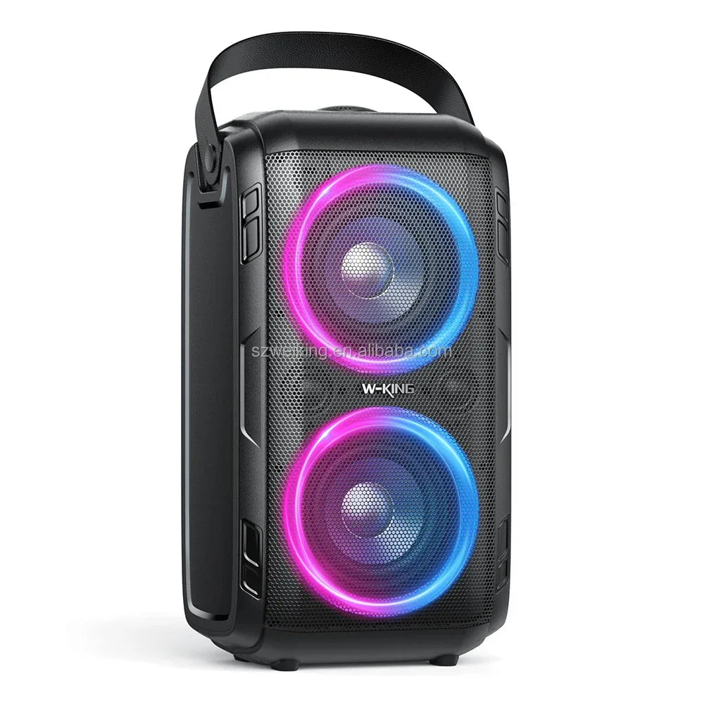 Portable Bluetooth Speaker 80W Wireless Audio - 360 Sound Party Boombox My Store