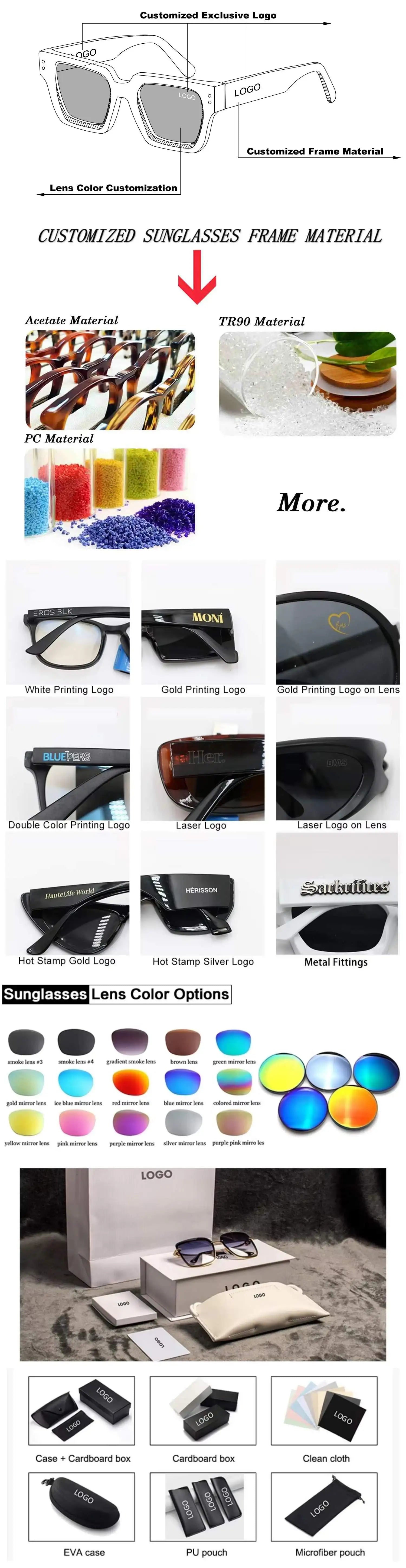 Hot Selling  Sunglass 2026 Luxury Designer Women Men Sunglasses  Diamond Cut Rimless Spring Hinge Shades Glasses Direct Factory