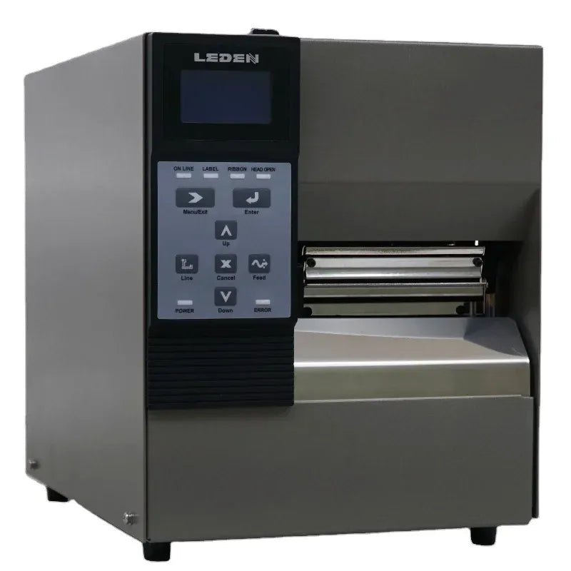 24mm Label Barcode Thermal Transfer Printer 600DPI 4IPS