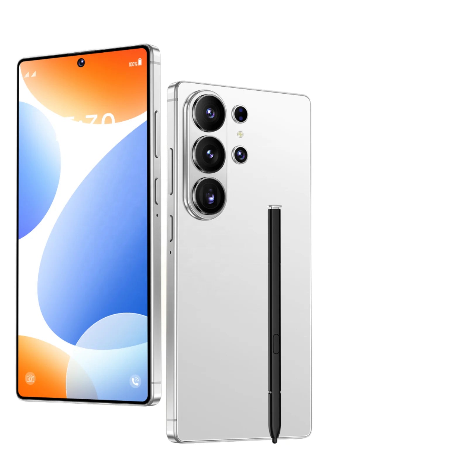 2025 Oem 26 Ultra 7.3inch QHD 16GB RAM Deca Core LTE CDMA Wireless Charge Unlocked 5G Android Smartphone