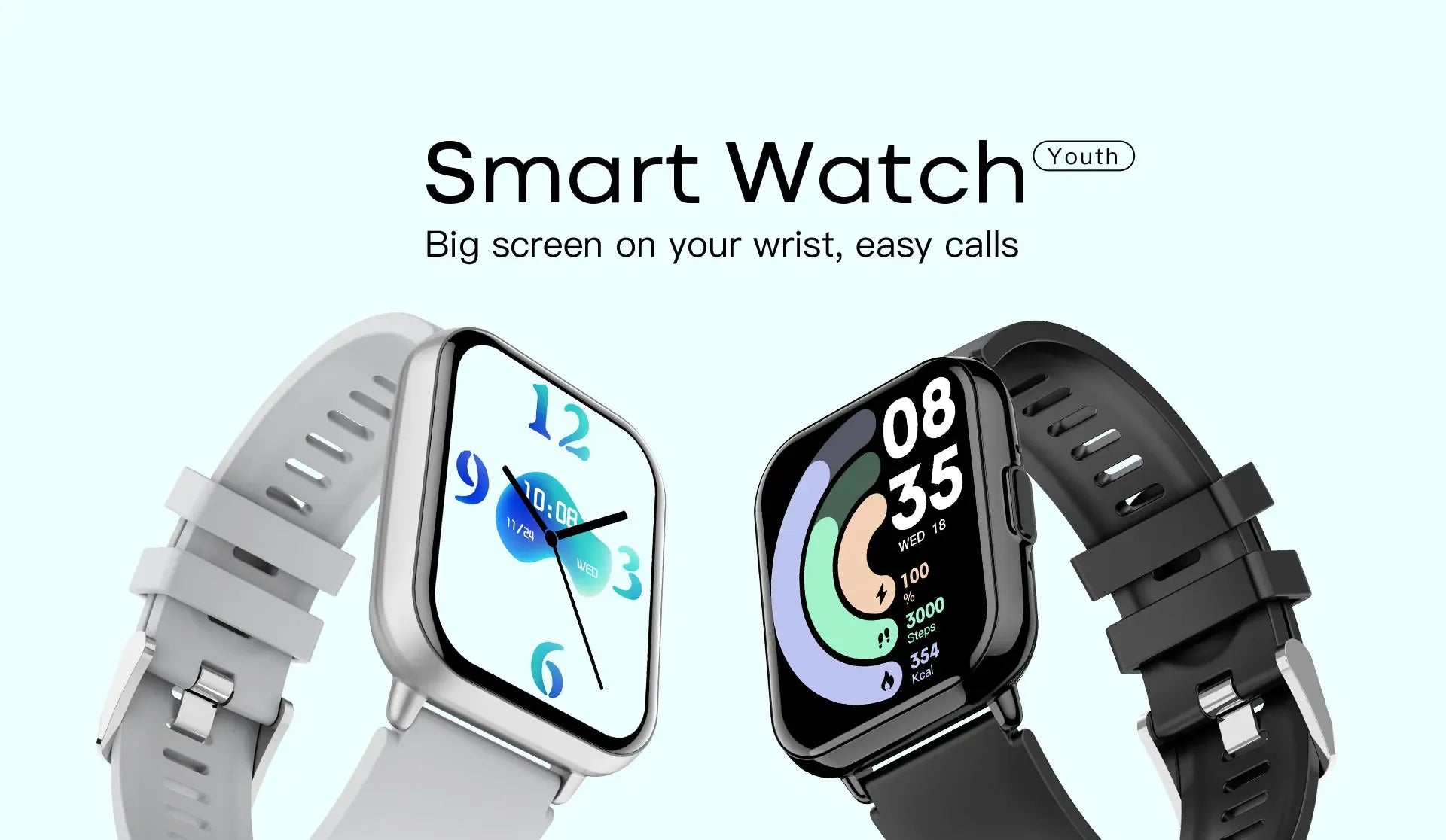 Smartwatch with Call Function, Fitness Tracker & Heart Rate Monitor - Z169 My Store