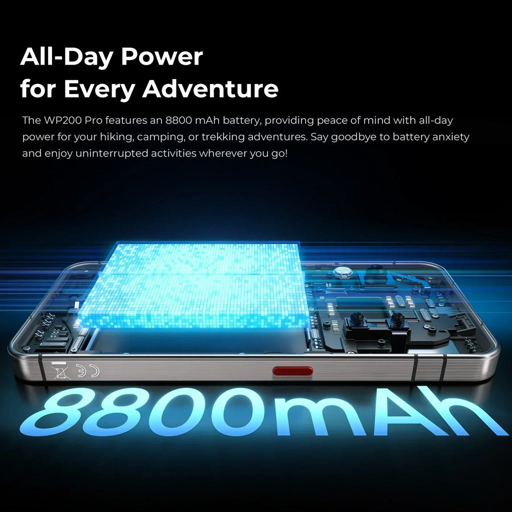 Oukitel WP200 Pro 5G Rugged Smartphone - 24GB RAM 1TB Storage Tidesmit