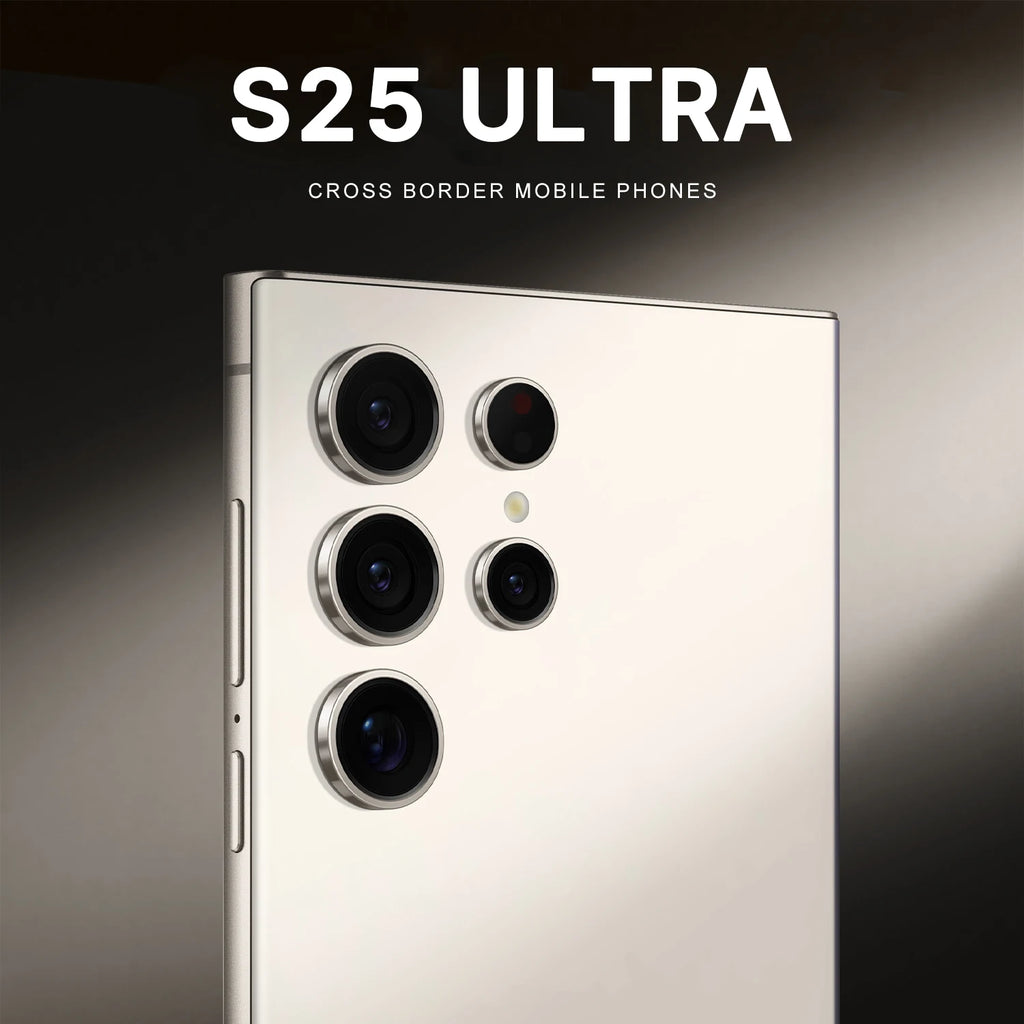 S25 Ultra 5G Smartphone 48+108MP Dual Sim Phone 16GB+1TB Deca Core CPU Smart Gaming Cellphone Global Version Mobile Phones