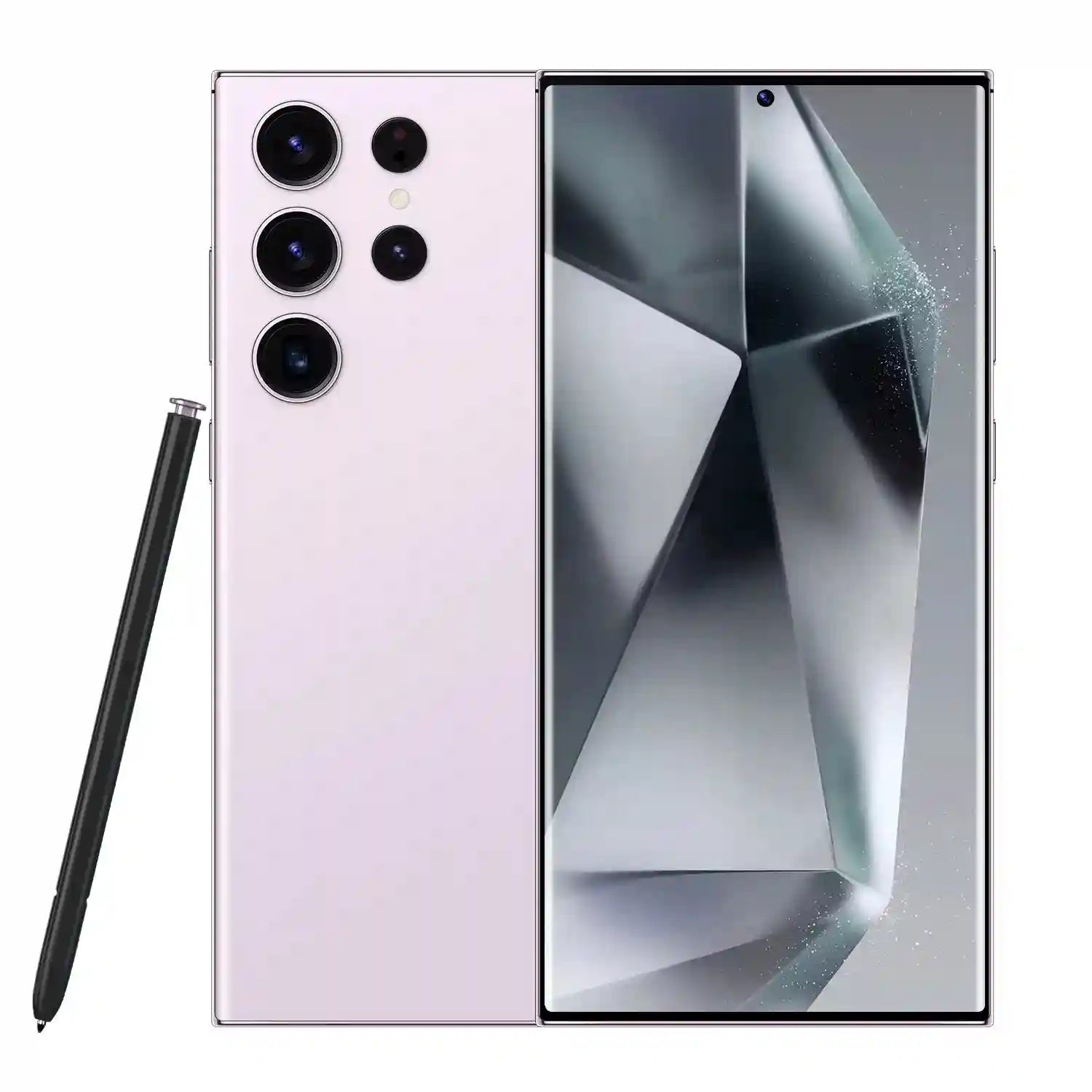 Tidesmit 5G Smartphone 1TB 16GB RAM 7.3 Inch Unlocked Mobile Purple 16g Tidesmit