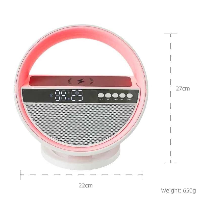 Portable Bluetooth Speaker with 15W Fast Charger and Alarm Clock My Store