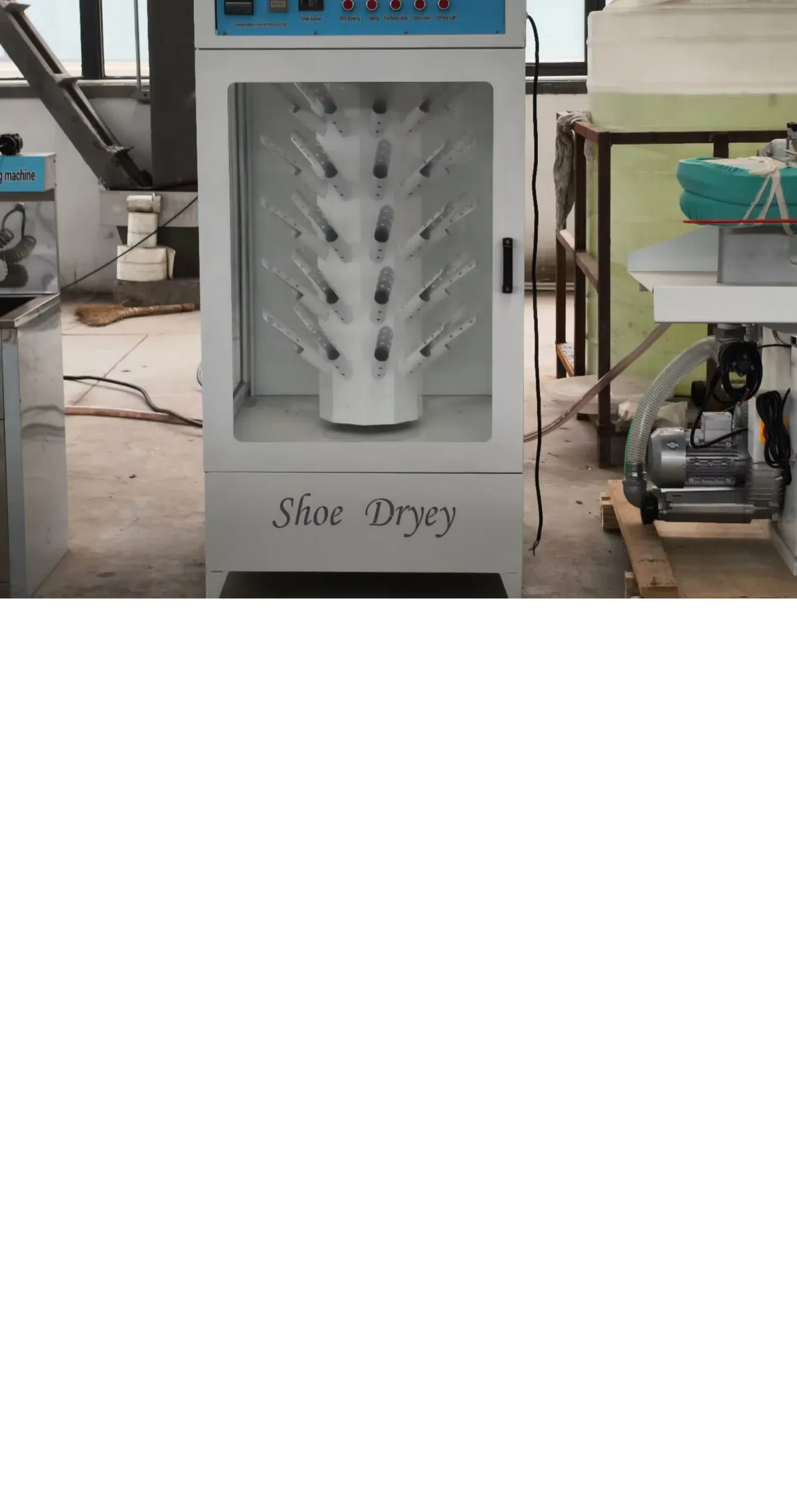 Semi Automatic Commercial Laundry Shoe Washer and Dryer Combo Electric Shoes Washing Drying Equipment for Business