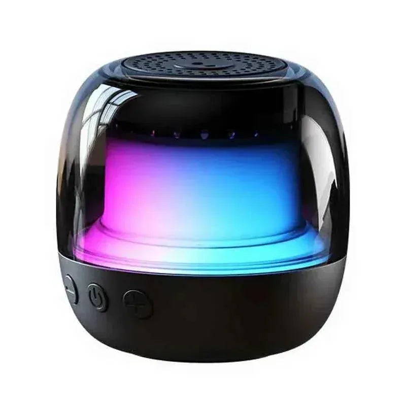 Portable Bluetooth Speaker | Waterproof 360 Wireless Audio - Gold/Black My Store
