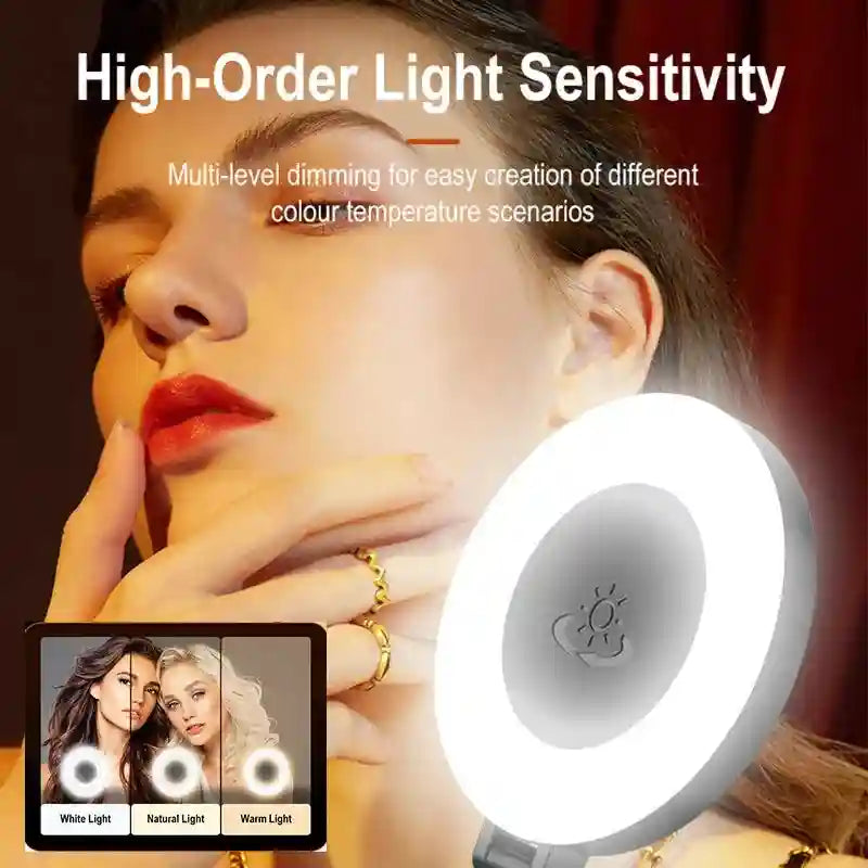 Portable Selfie Light with Adjustable Color Temperature | Tidesmit Tidesmit