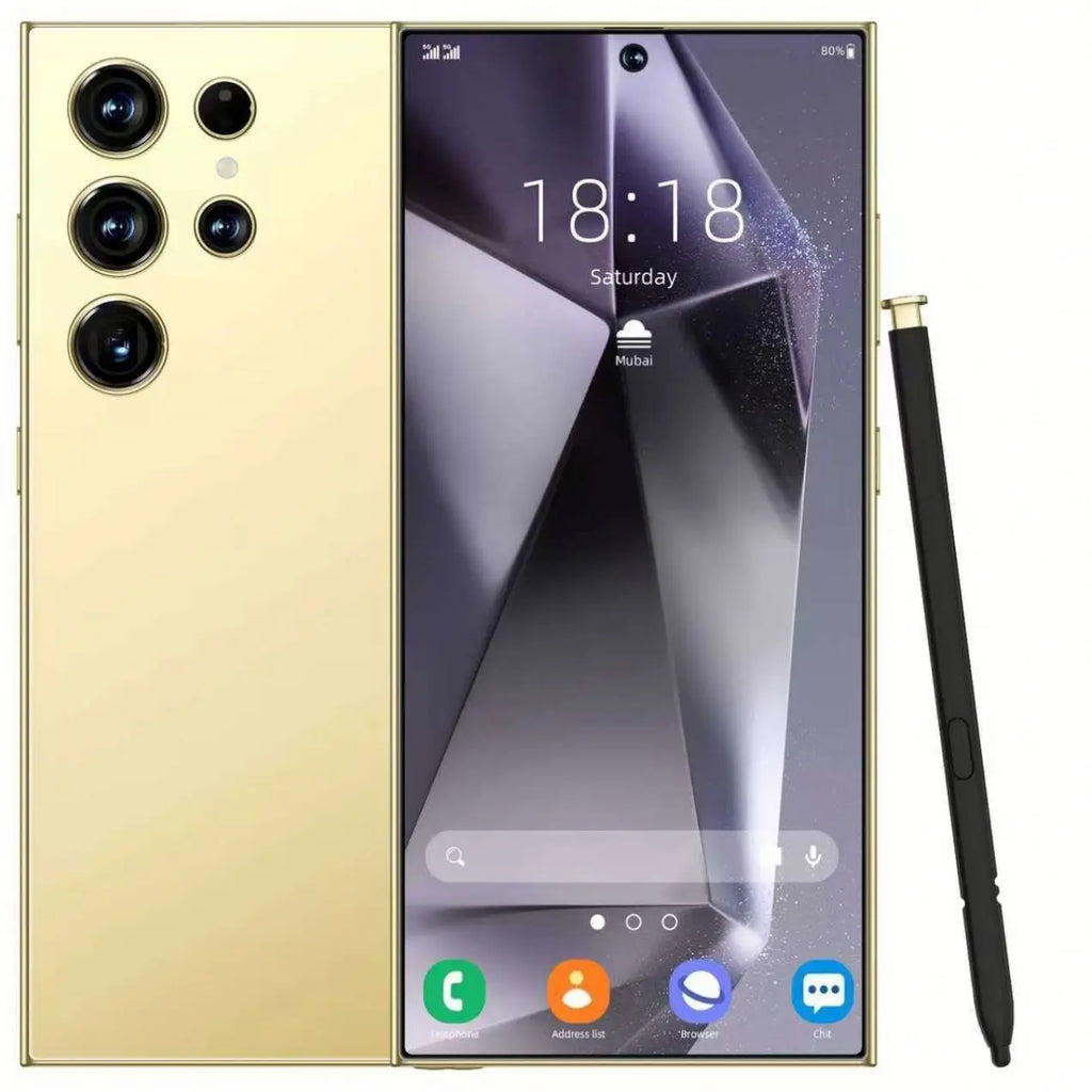Samsung S25 Ultra 5G smartphone with 16GB RAM 1TB storage and 7999mAh battery, gallery view five.
