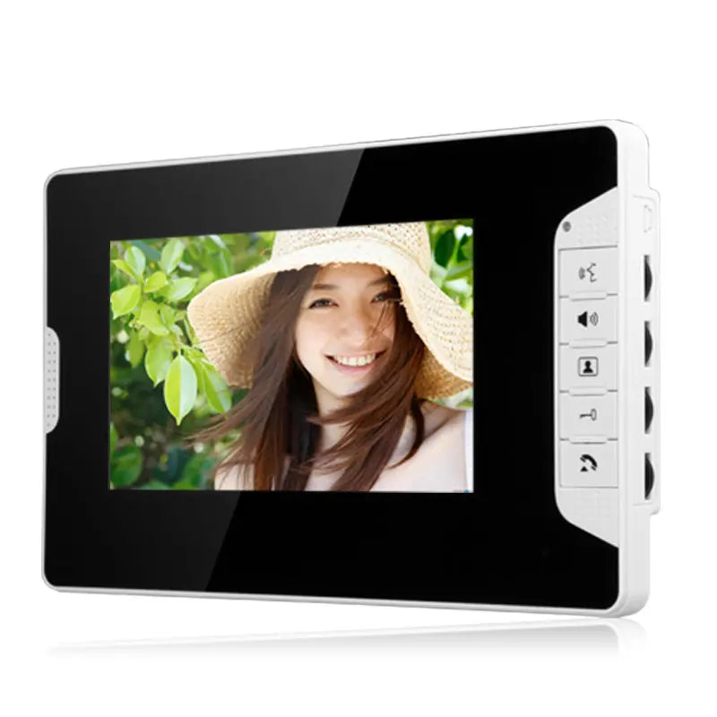 New 7 inch Video Doorbell Monitor Video Intercom With 1200TVL Weatherproof Outdoor Camera IP65 Door Phone Intercom System