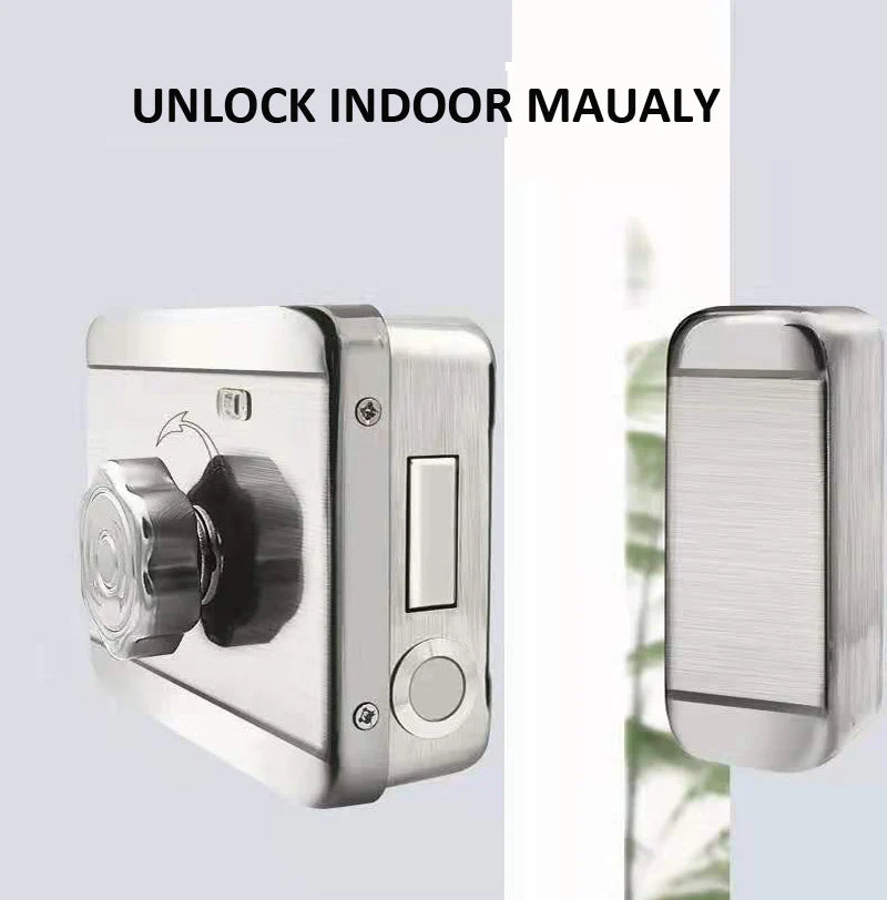 Waterproof Tuya Smart Lock Wifi Double Side Fingerprint Lock Outdoor Gate Digital Password Remote App Home Electronic Rim Lock
