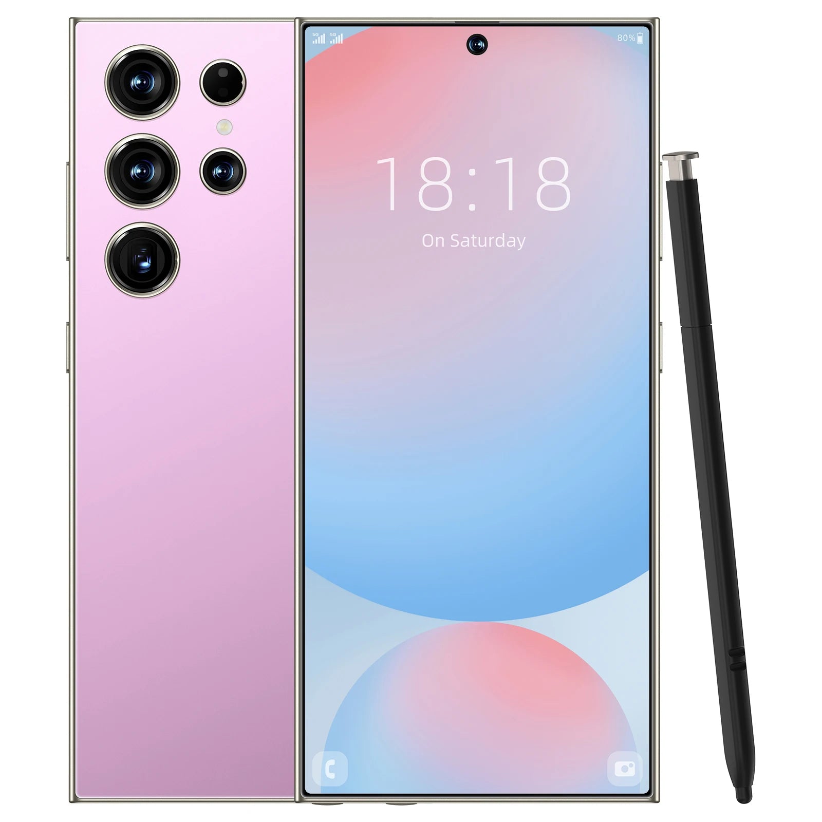 S25 Ultra 16GB 1TB 5G Smartphone - AMOLED Dual SIM Unlocked Pink 16g 1TB Tidesmit