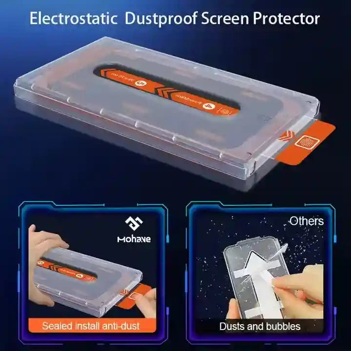 iPhone 16 Pro Max Privacy Screen Protector - 2 Pack Anti-Glare Tidesmit