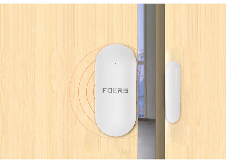 Fuers WIFI 4G 2G GSM Alarm System work with Tuya SmartBurglar Alarm Wireless Wired Security Zone Link Alexa Google Motion Sensor