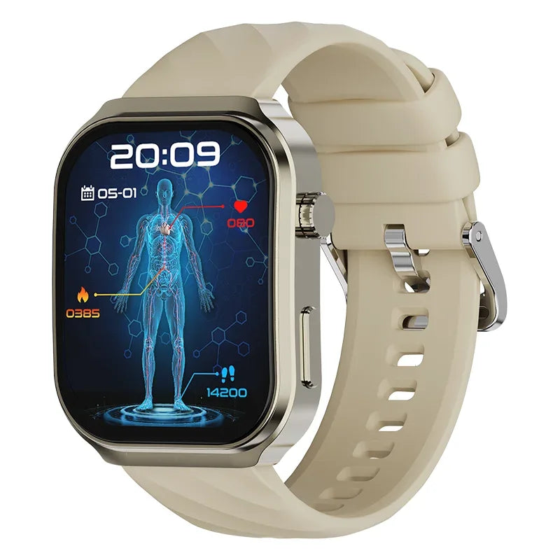U13 Smartwatch with Body Temperature and Bluetooth Calling - Black Gold My Store