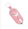 Portable Solar Keychain Power Bank 3000mAh Mini Fast Charger Pink Tidesmit