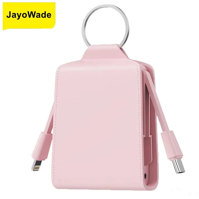 Portable Keychain Power Bank 2000mAh - Fast Charging USB-C Travel Battery Tidesmit