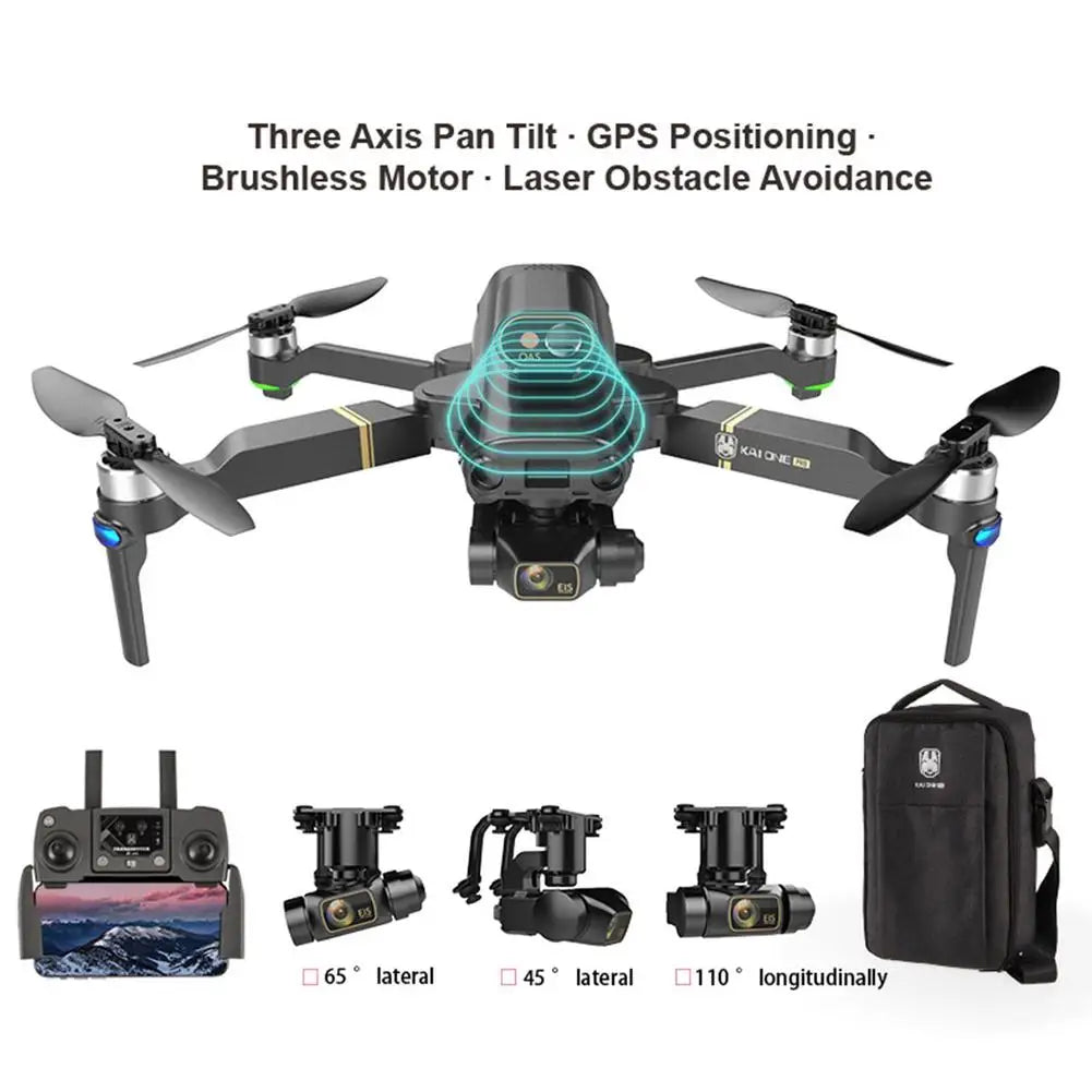 8K GPS Camera Drone with Obstacle Avoidance & Brushless Motor Tidesmit