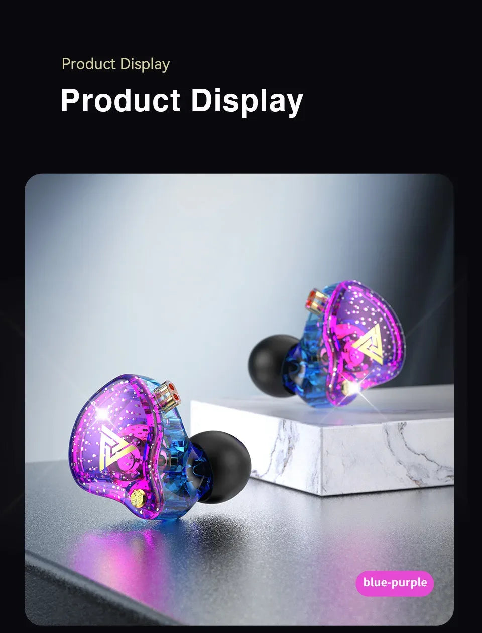 Tidesmit AK6 Pro Wired Earbuds with Microphone Noise Cancelling Tidesmit