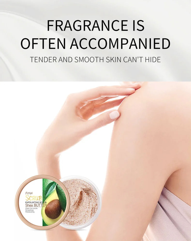 Shea Butter Exfoliating Scrub for Face and Body - Tidesmit Scrubs Treatments Tidesmit