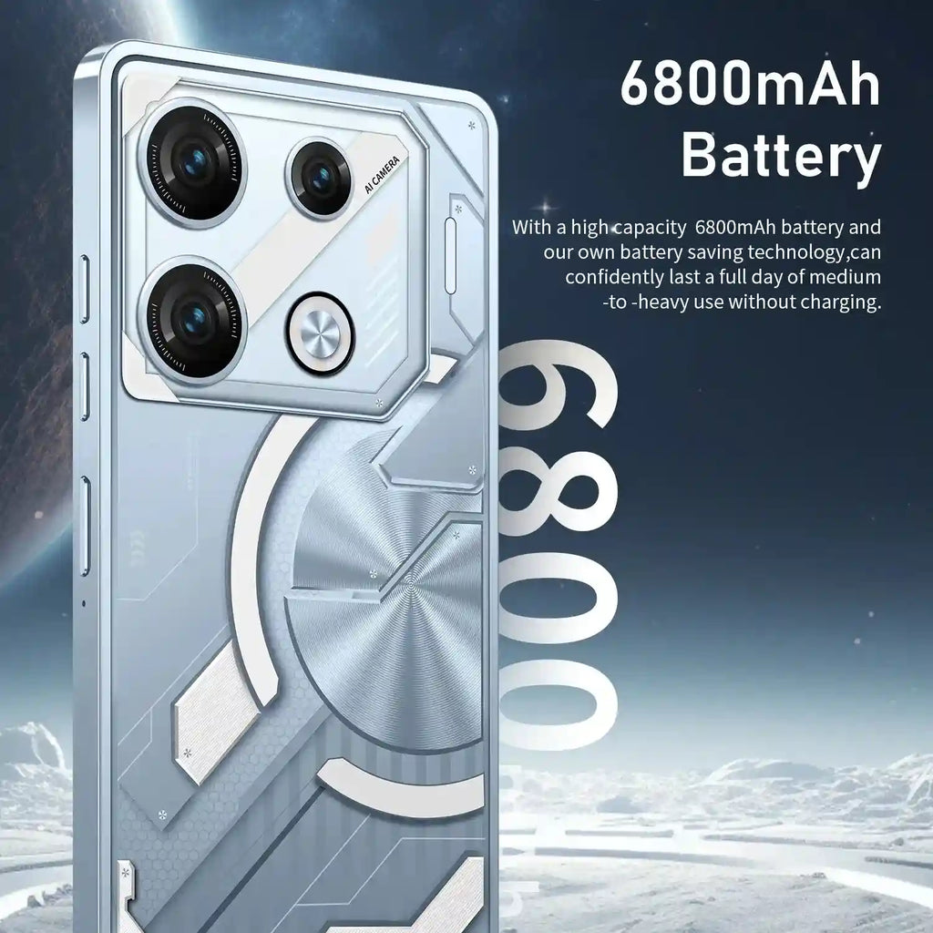 Tidesmit 5G Smartphone 1TB 16GB RAM Unlocked Dual SIM Mobile Tidesmit