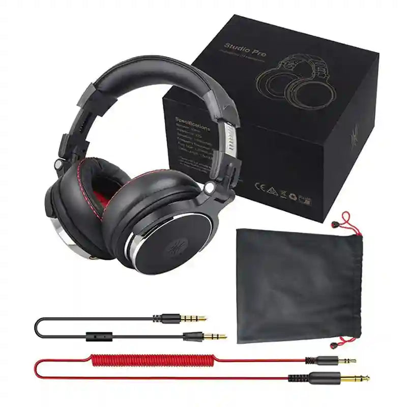 Studio Monitor Wired Headphones - High-Res Audio Pro-10/50 Series Tidesmit