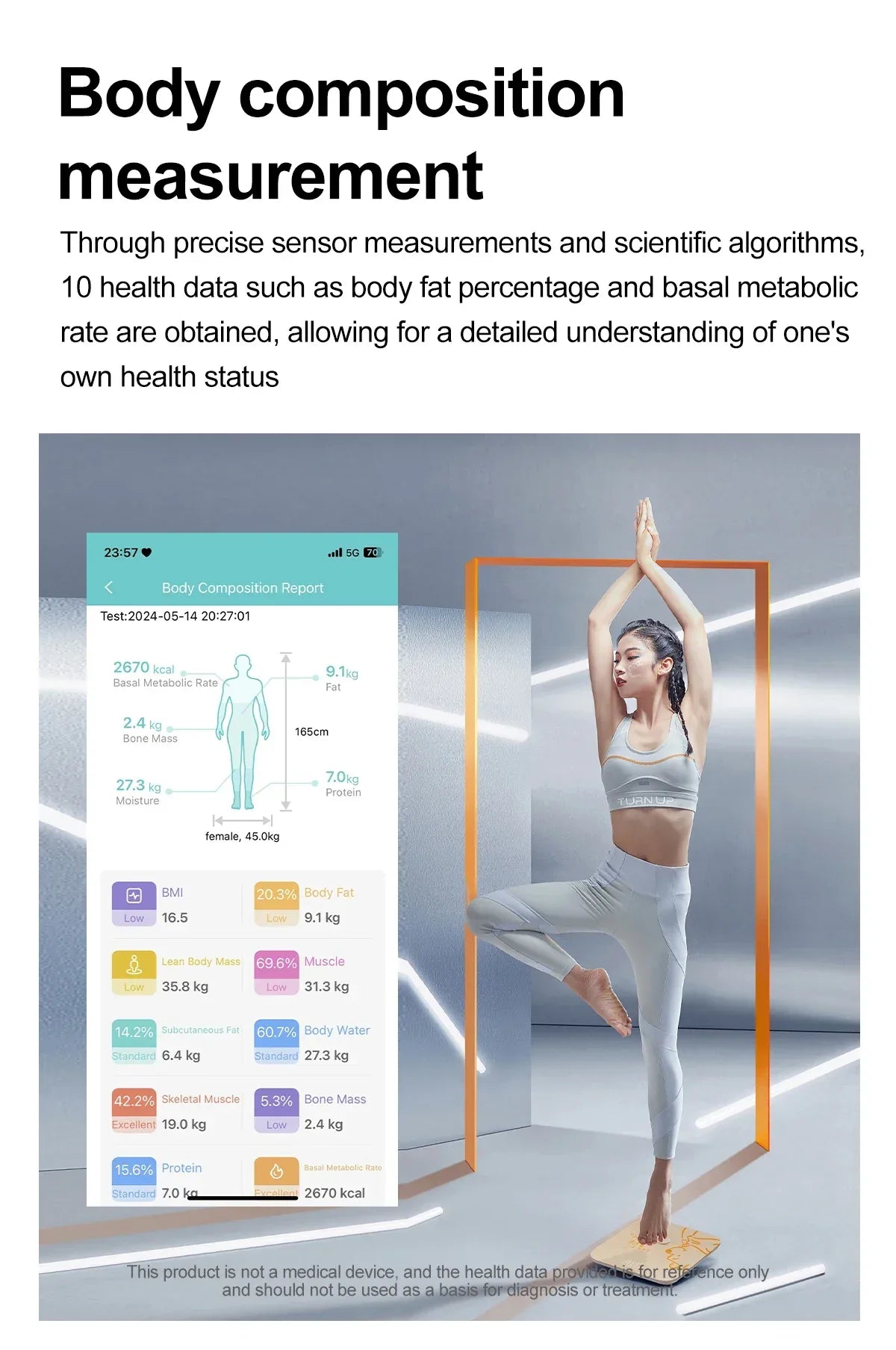 Smartwatch Fitness Tracker ET593 - Heart Rate Monitor, Sport Gray My Store