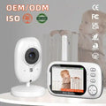 Baby Monitor with Camera 720p HD - WiFi App-Controlled Smart Security English Tidesmit