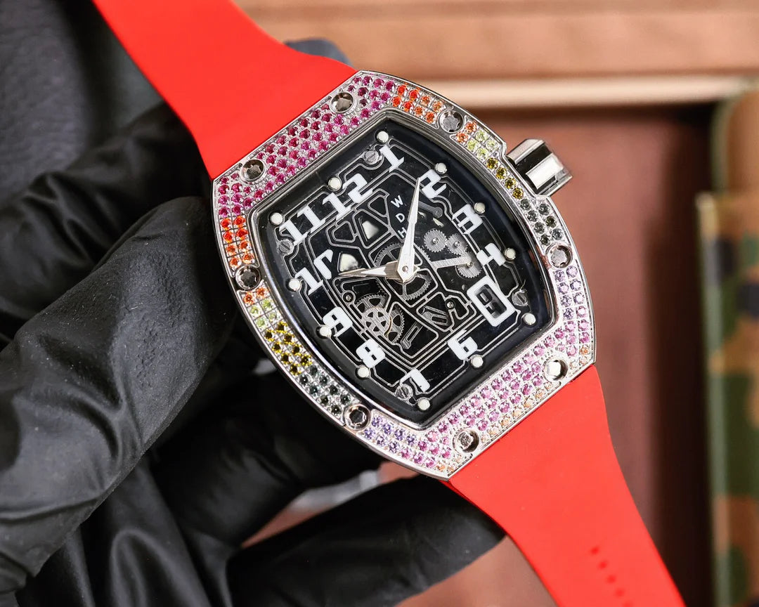 Watch Automatic Mechanical Men Wristwatch Luxury Skeleton Waterproof Fashion High Quality Classic Sports Watch